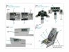 Quinta Studio QD72110 F-15E 3D-Printed & coloured Interior on decal paper (Revell) 1/72