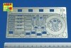 Aber 16009 Commander`s coupola interior for Tiger I, Ausf.E - Early version (1:16)