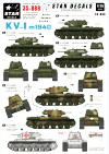 Star Decals 35-888 KV-1 model/1940 1/35