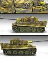 Academy 13314 GERMAN TIGER I Ver.LATE (1:35)