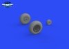 Eduard 648988 P-51B / C wheels cross tread EDUARD 1/48