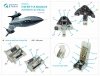 Quinta Studio QD48244 SR-71A 3D-Printed & coloured Interior on decal paper (Revell) 1/48