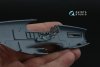 Quinta Studio QD48533 P-51B/C Mustang Early 3D-Printed & coloured Interior on decal paper (Eduard) 1/48