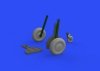 Eduard 632150 Bf 108 wheels 1/32 EDUARD