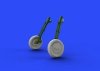 Eduard 648261 Bf 109G-6 wheels 1/48