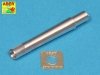 Aber 35L-119 114mm H/18 Howitzer barrel for Finnish Army BT-42 Assault Gun Tamiya (1:35)