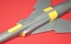 Omask 74863 Mig-23 wheel bay plugs (for Trumpeter/Eduard) 1/48