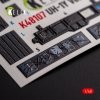 KELIK K48107 UH-1Y Venom - interior 3D decals for Zimi Model/KittyHawk kit 1/48