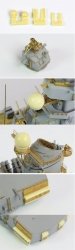 Pontos 31009F1 USS Missouri 1991 Add-on Set 1/350