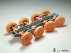 E.T. Model P35-105 WWII German Sd.Kfz.234 Large Diameter Weighted Wheels Type.5 1/35