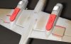 Omask 74841 Bf 110 wheel bay plugs (for Eduard) 1/48