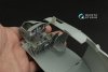 Quinta Studio QD35049 UH-1C 3D-Printed & coloured Interior on decal paper ( Academy ) 1/35