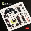 KELIK K48061 F4U-1A CORSAIR INTERIOR 3D DECALS FOR TAMIYA KIT 1/48