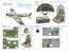 Quinta Studio QD48423 Fairey Fulmar Mk.I 3D-Printed & coloured Interior on decal paper (Trumpeter) 1/48