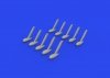 Eduard 648894 Bf 109 balance weights PRINT EDUARD 1/48