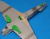 Omask 77223 Jak-1B (Yak-1B) wheel bay plugs (for Arma Hobby) 1/72
