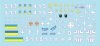 Star Decals 72-A1165 War in Ukraine 22 Ukrainian T-72B1 and T-72B3 1/72
