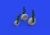 Eduard 648879 Do 335A wheels TAMIYA 1/48