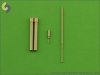 Master AM-32-041 He-162 Salamander - armament and detail set (MG 151 barrel tips, nose gear indicator and Pitot Tube) (1:32)