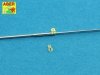 Aber 16055 Set of US Army MS antennas to MP-48 base 1/16