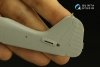 Quinta Studio QRV-017 Single riveting rows (rivet size 0.20 mm, gap 0.8 mm, suits 1/32 scale), White color, total length 5,8 m/19 ft