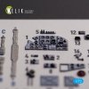 KELIK K72138 Il-2 Shturmovik - interior 3D decals for Tamiya kit 1/72