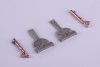 Eduard 648308 Bf 109F undercarriage legs BRONZE  EDUARD 1/48