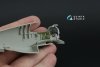 Quinta Studio QD48473 P-51A 3D-Printed coloured Interior on decal paper (Accurate Miniatures/Academy) 1/48