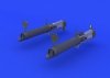 Eduard 632067 Vickers Mk. I WWI gun 1/32