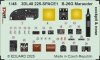 Eduard 3DL48225 B-26G Marauder cockpit & nose SPACE ICM 1/48