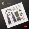 KELIK K48035 F-16CN FIGHTING FALCON INTERIOR 3D DECALS FOR TAMIYA KIT 1/48