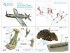 Quinta Studio QD32160 Do 335A-10 3D-Printed & coloured Interior on decal paper (HK models) 1/32