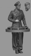 Panzer Art FI35-121 StuG crew with puppy set 1/35
