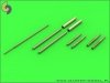 Master AM-32-063 Fw 190 A2 - A5 armament set (MG 17 barrel tips, MG FF barrels, MG 151 barrels in fairings) & Pitot Tube (1:32)
