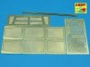 Aber 48021 German medium tank Pz.Kpfw. IV, Ausf. J (also Stug IV late, Jagdpanzer IV A) - vol. 5 - additional set - side mesh skirts (1:48)