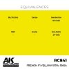AK Interactive RC841 French F1 Yellow 1970s-1980s 17 ml