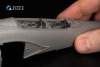 Quinta Studio QD+48371 F-4E with DMAS 3D-Printed & coloured Interior on decal paper (Meng) (with 3D-printed resin parts) 1/48