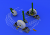 Eduard 648053 Su-27 wheels 1/48 (Academy)
