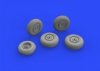 Eduard 648328 He 219 wheels TAMIYA 1/48