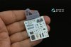 Quinta Studio QD+72168 Su-17M3 3D-Printed coloured Interior on decal paper (Modelsvit) (with 3D-printed resin part) 1/72