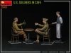 MiniArt 35406 U.S. SOLDIERS IN CAFE 1/35