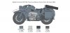 Italeri 7406 ZUNDAPP KS 750 with Sidecar 1/9