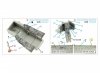 Quinta Studio QDS-48388 F-16A MLU 3D-Printed & coloured Interior on decal paper (Kinetic) (Small version) 1/48
