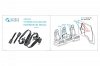 Quinta Studio QR35005 Kamaz trucks safety belts 3D-Printed & coloured on decal paper (all kits) 1/35