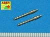 Aber A48 005 Set of 2 barrels for German 13mm aircraft machine guns MG 131 (early type) (1:48)