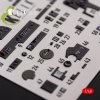 KELIK K48108 P-38F Lightning - interior 3D decals for Academy kit 1/48