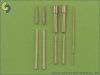 Master AM-48-019 Fw 190 A7, A8 armament set (MG 131 barrel tips, MG 151 barrels, MG 151 fairings) & Pitot Tube (1:48)