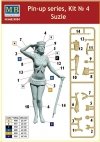 Master Box 24004 Pin-up series Kit No. 4 Suzie 1/24