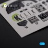 KELIK K72107 KI-21 interior 3D decals for ICM kit 1/72