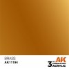 AK Interactive AK11194 BRASS – METALLIC 17ml